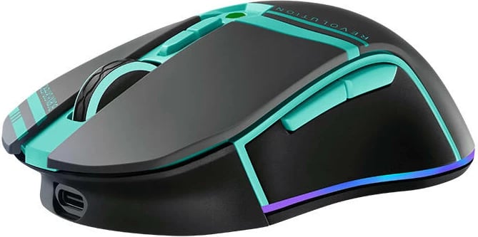 Maus gaming Thunderobot ML503, wireless & me kabllo, 8000 DPI, 7+1 butona, RGB, i zi