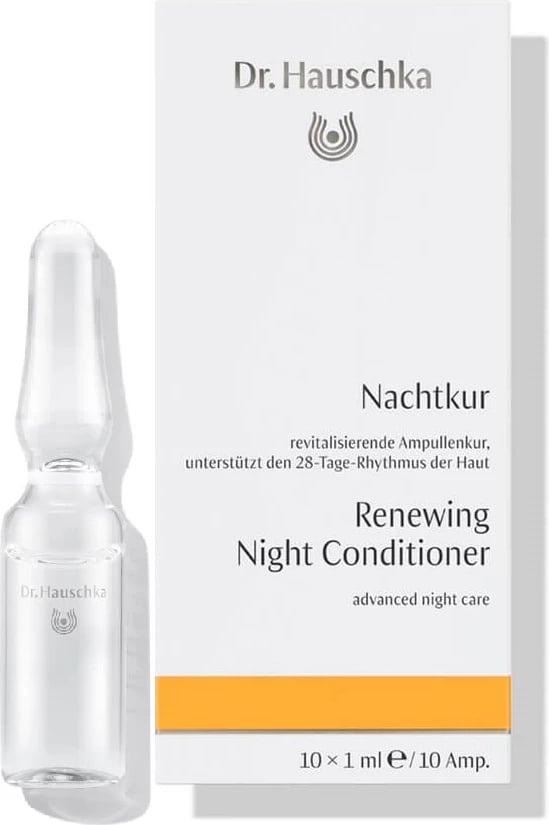 Trajtim nate në ampula Dr. Hauschka Renewing Night Conditioner për femra, 50x1ml