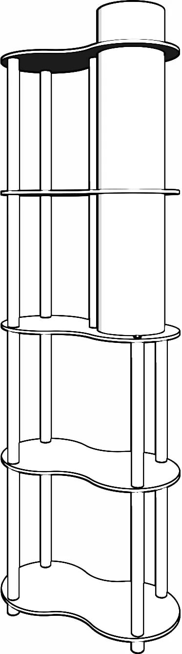 Llambë dyshemeje Opviq, KS-11110, ngjyrë arre