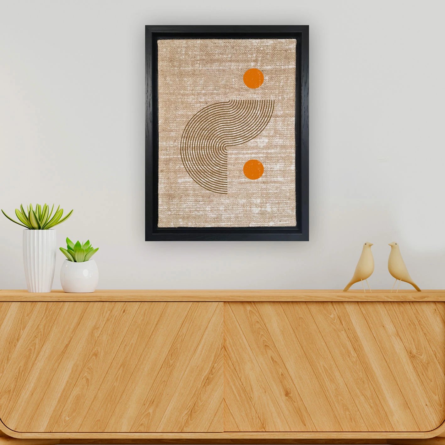 Pikturë dekorative në kanavacë, shumëngjyrëshe, Wallity, LSJ418962747504 - 4666, 46x66cm