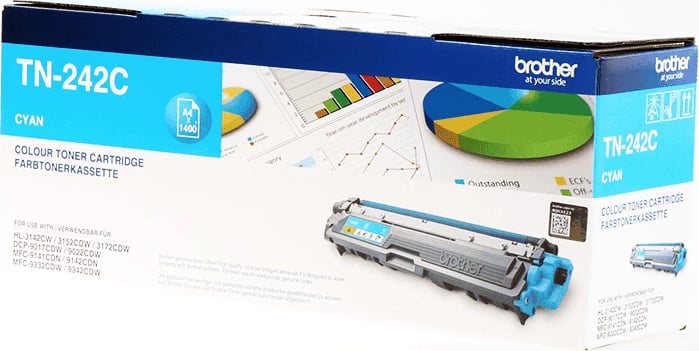 Toner, Brother, TN-242C, 1400 faqe, cyan