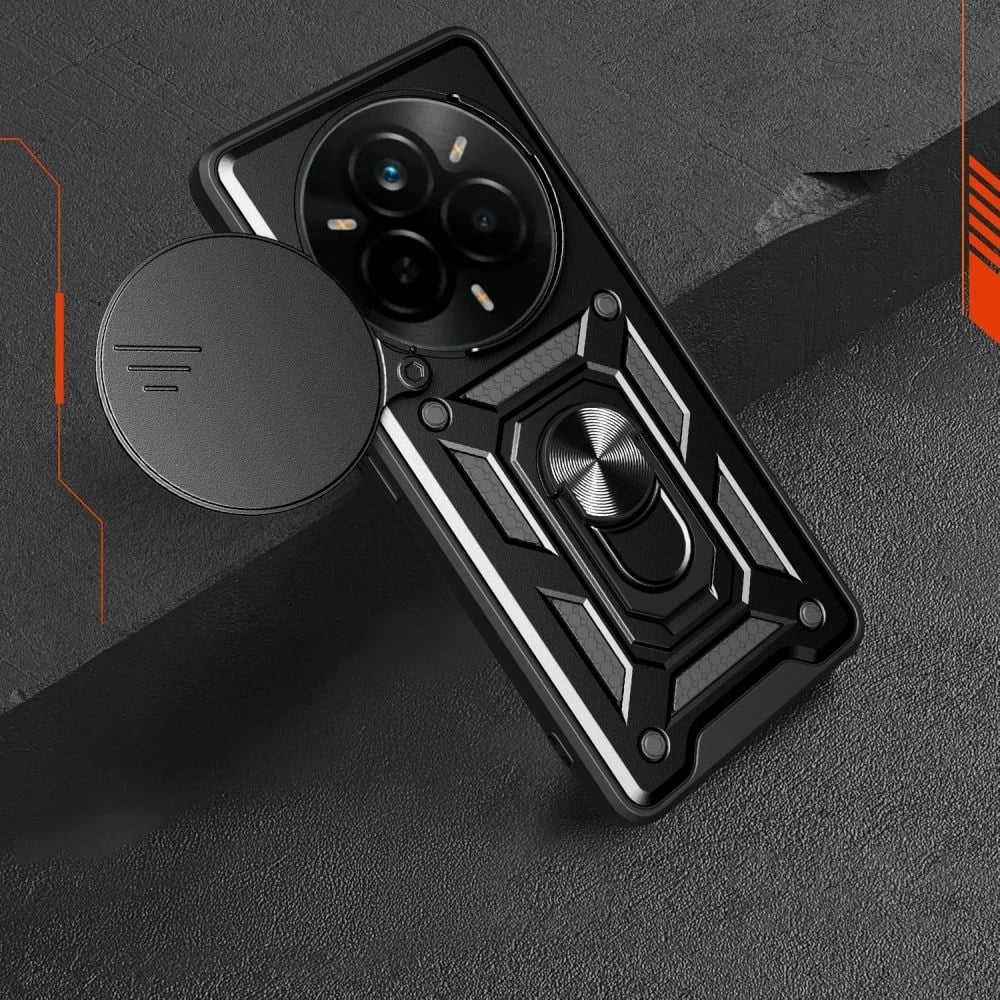 Mbështjellës Tech-Protect CamShield Pro për Realme 14 Pro 5G, i zi
