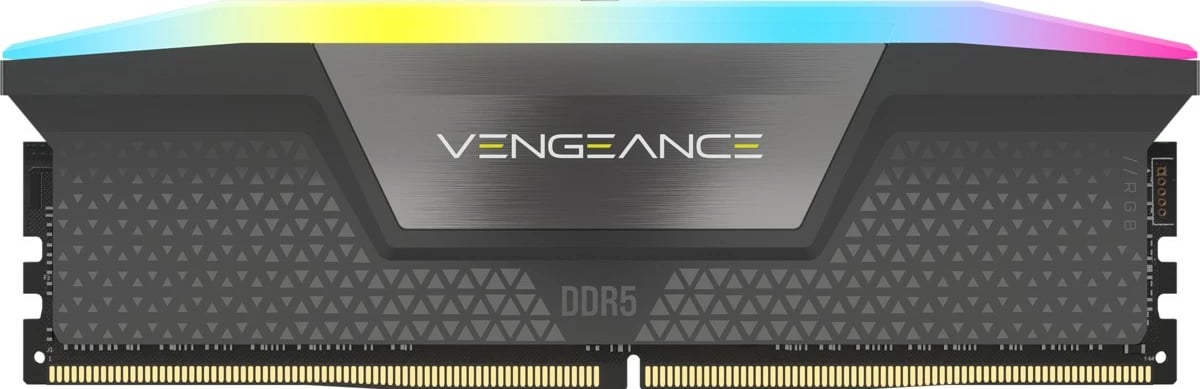 RAM Memorje Corsair Vengeance 64GB (4x16GB) DDR5 5600MHz, AMD EXPO, me dritë RGB, e zezë