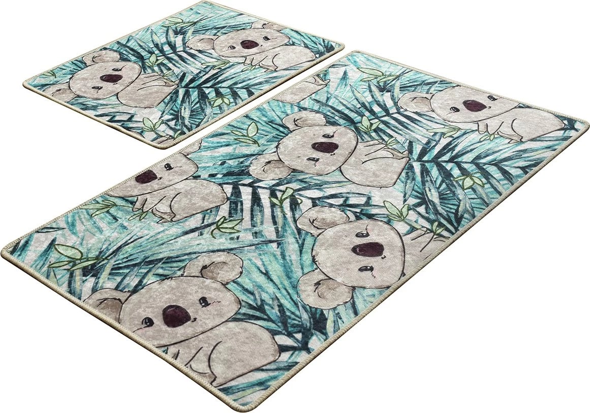 Set tapetash për banjo (2 copë), Mijölnir, Koala, ngjyrë e gjelbër