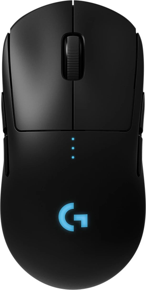 Maus Logitech G PRO Wireless, Ambidextrous, Optik, RF Wireless, 25600 DPI, 1 ms, Ngjyrë e zezë