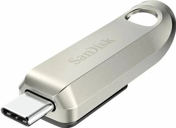 USB SanDisk Ultra Luxe, 256GB, USB-C, 400MB/s, argjendtë