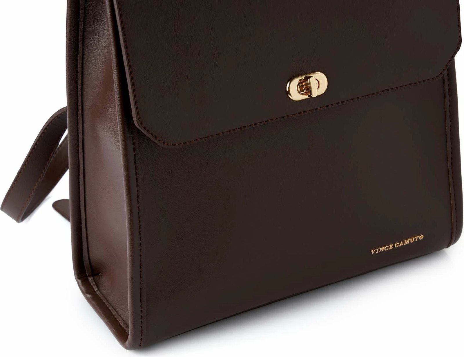 Çantë shpine Vince Camuto, Gela, ngjyrë çokollatë