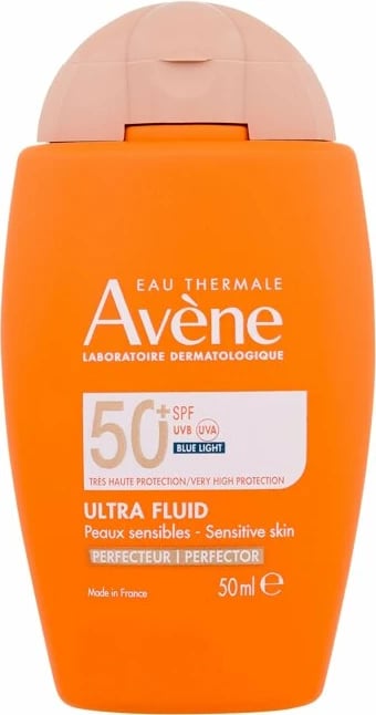 Krem për diell për fytyrë Avene Sun Ultra Fluid Perfector SPF50, 50ml