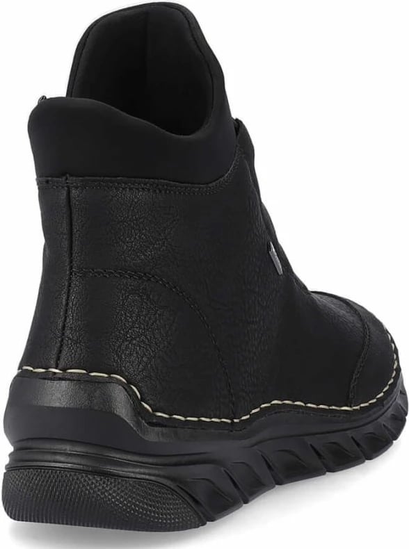 Çizme të izoluara për femra Rieker 55069-00, të zeza