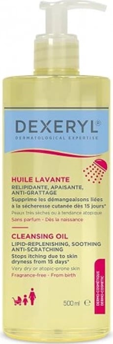 Vaj pastrues Dexeryl Cleansing Oil 500ml
