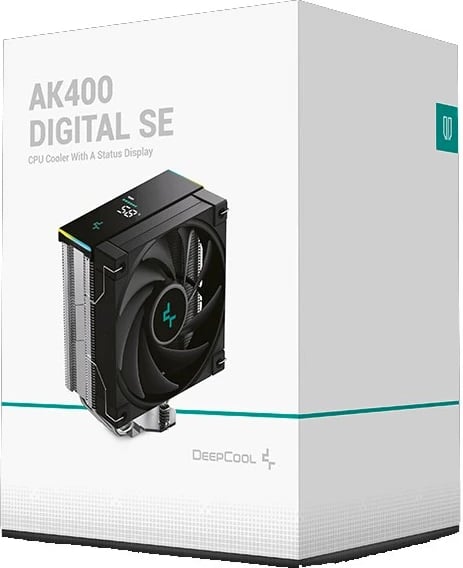 Kasë ftohëse DEEPCOOL AK400 DIGITAL SE për procesor, Socket AM4, e zezë