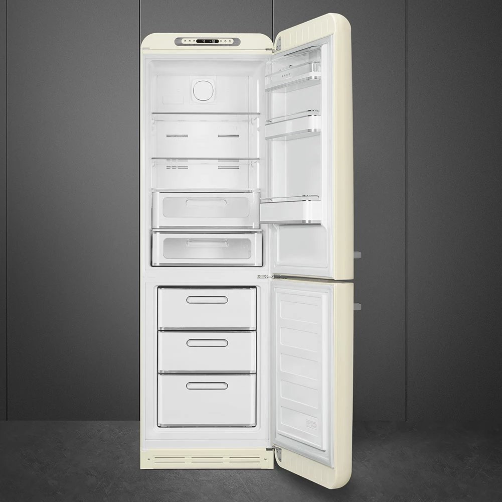 Frigorifer SMEG FAB32RCR5, 331 L, krem