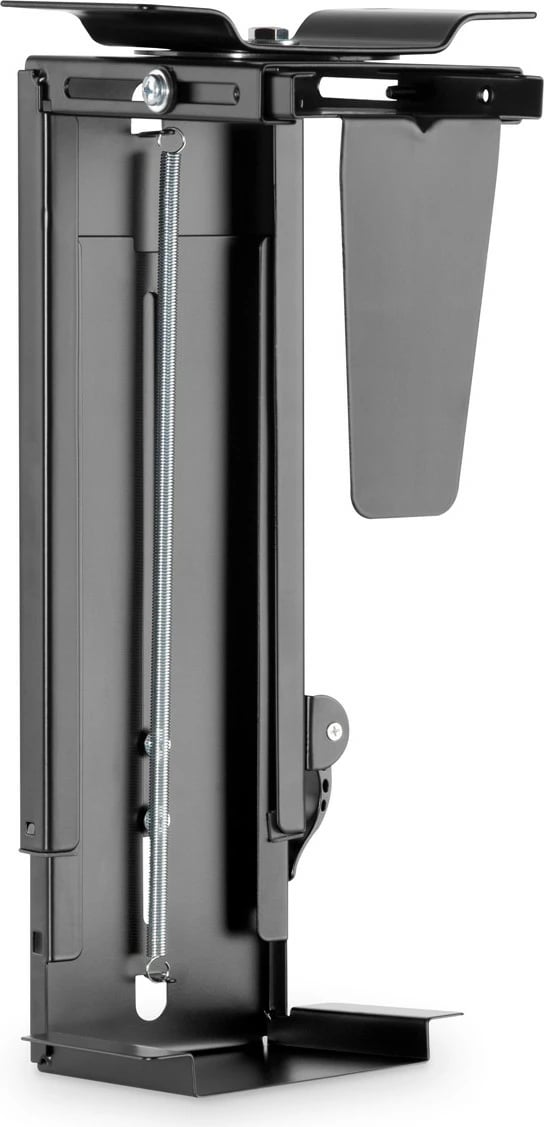 Mbajtëse universale kasë Digitus, për montim në tavolinë, easy-locking, e zezë