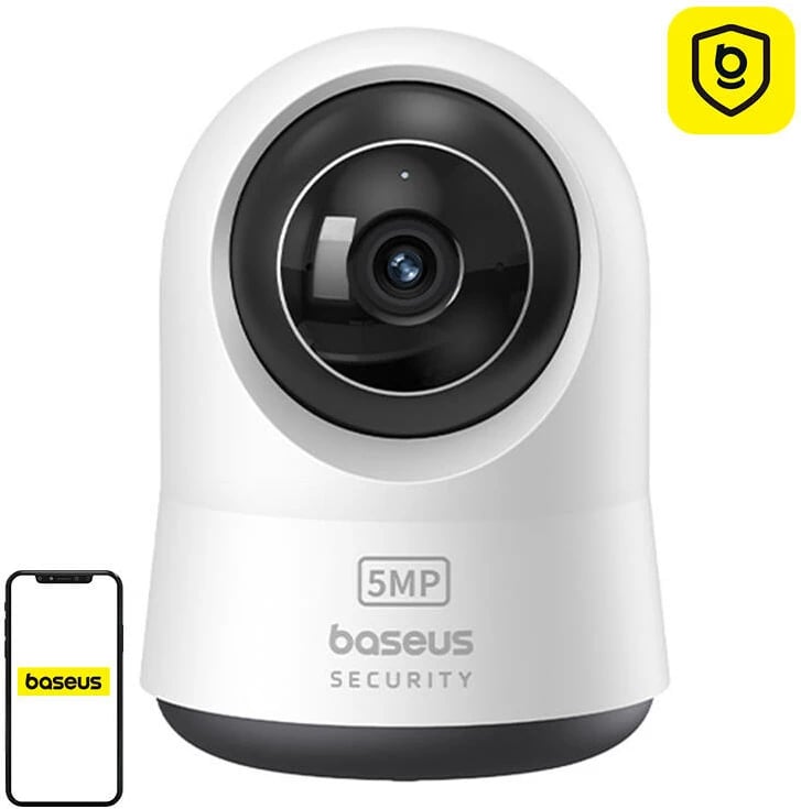 Kamerë sigurie Baseus P1 Pro 3K, për brenda, Wi-Fi, 3K HD, e bardhë