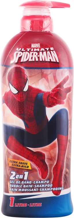 Xhel dushi & Shampon për fëmijë Marvel Spiderman 2 në 1, 1000ml