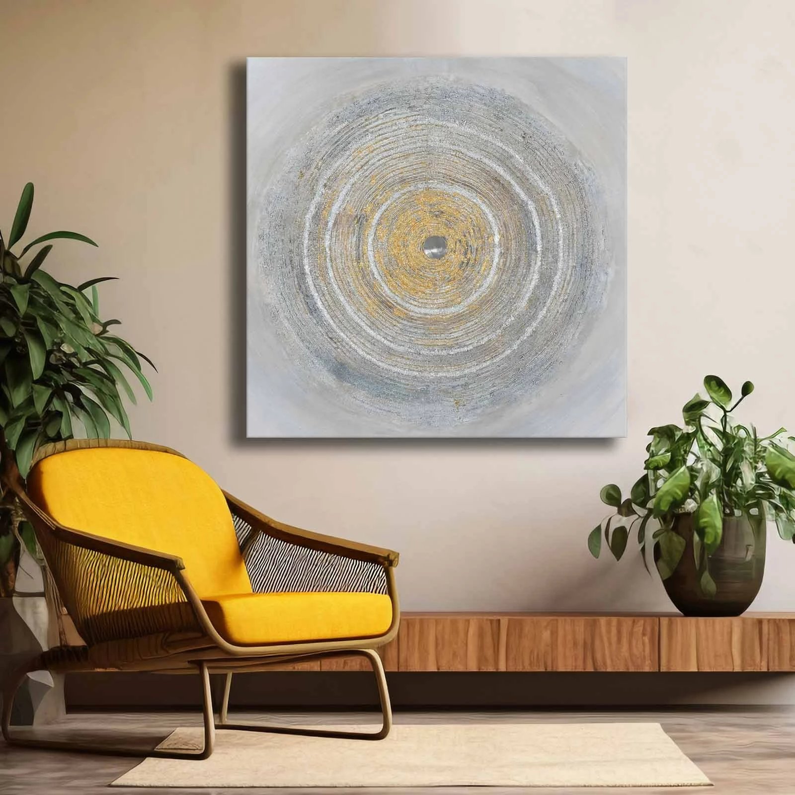 Pikturë dekorative në kanavacë, Wallity, 6969softc-037, shumëngjyrëshe, 69x69cm