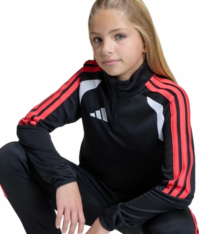 Duks për fëmijë adidas, i zi i bardhë i kuq