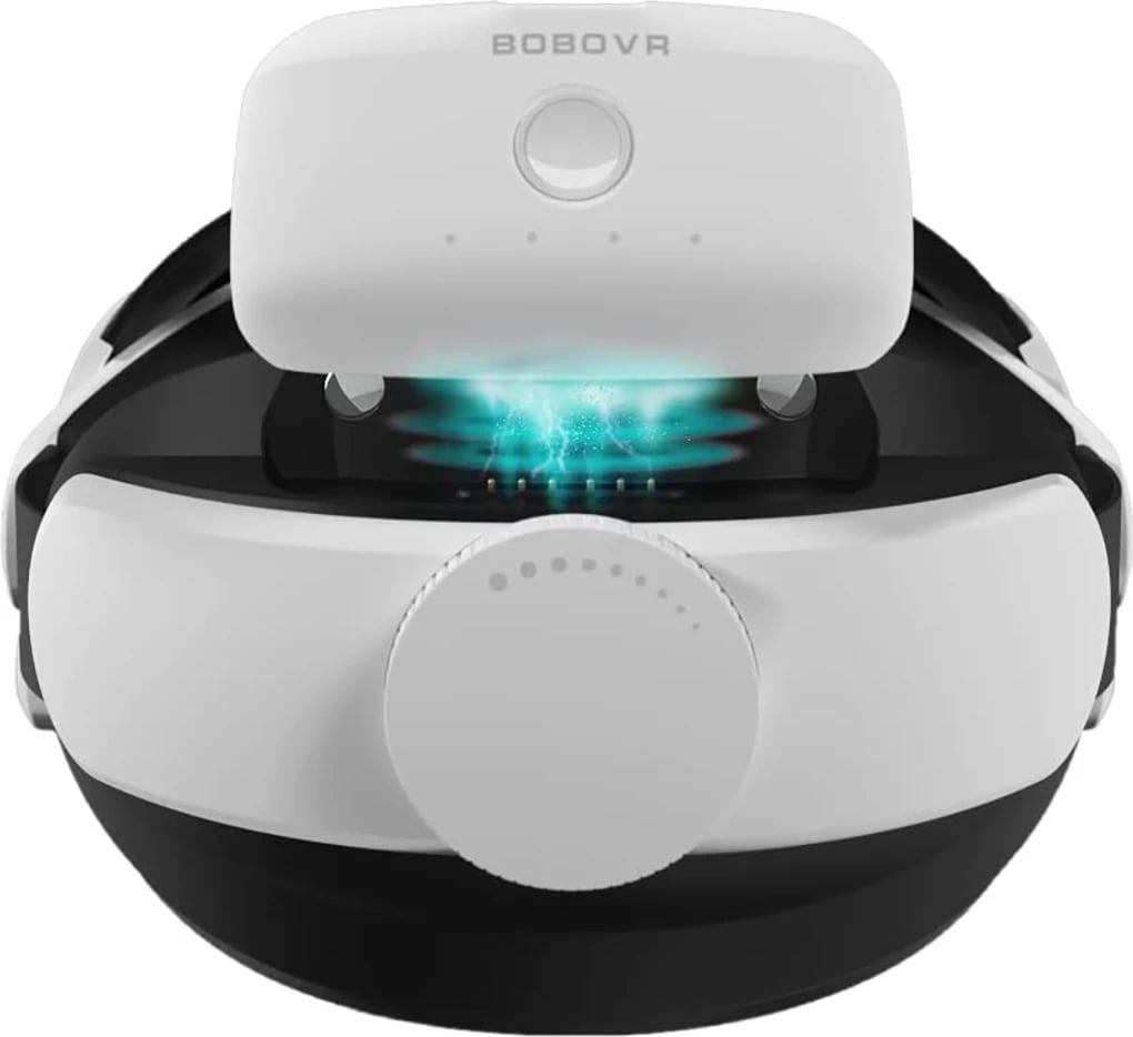 Bateri e jashtme BoboVR B2, 5200 mAh, për rripa BoboVR M1/M2/M3, e bardhë