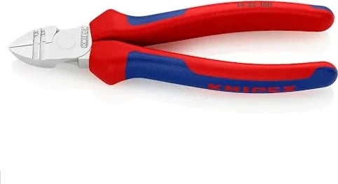 Vegël për zhveshje kabllosh Knipex 14 25 160, 160 mm, Kuqe/Blu
