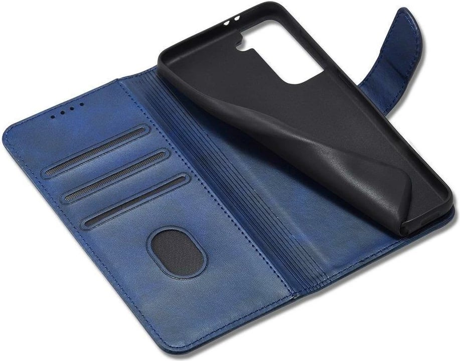 Mbështjellës Hurtel Magnet Case Elegant për Samsung Galaxy S22+, me kapak, kaltër Mbështjellës Hurtel Magnet Case Elegant për Samsung Galaxy S22+, me kapak, kaltër