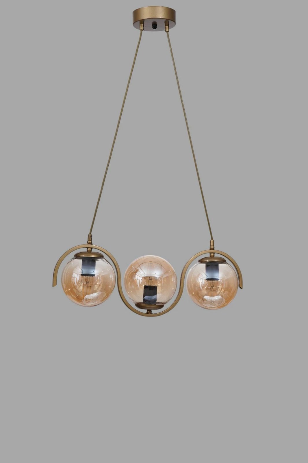 Llambadar Opviq, 9011-1, ngjyrë mjaltë dhe ari