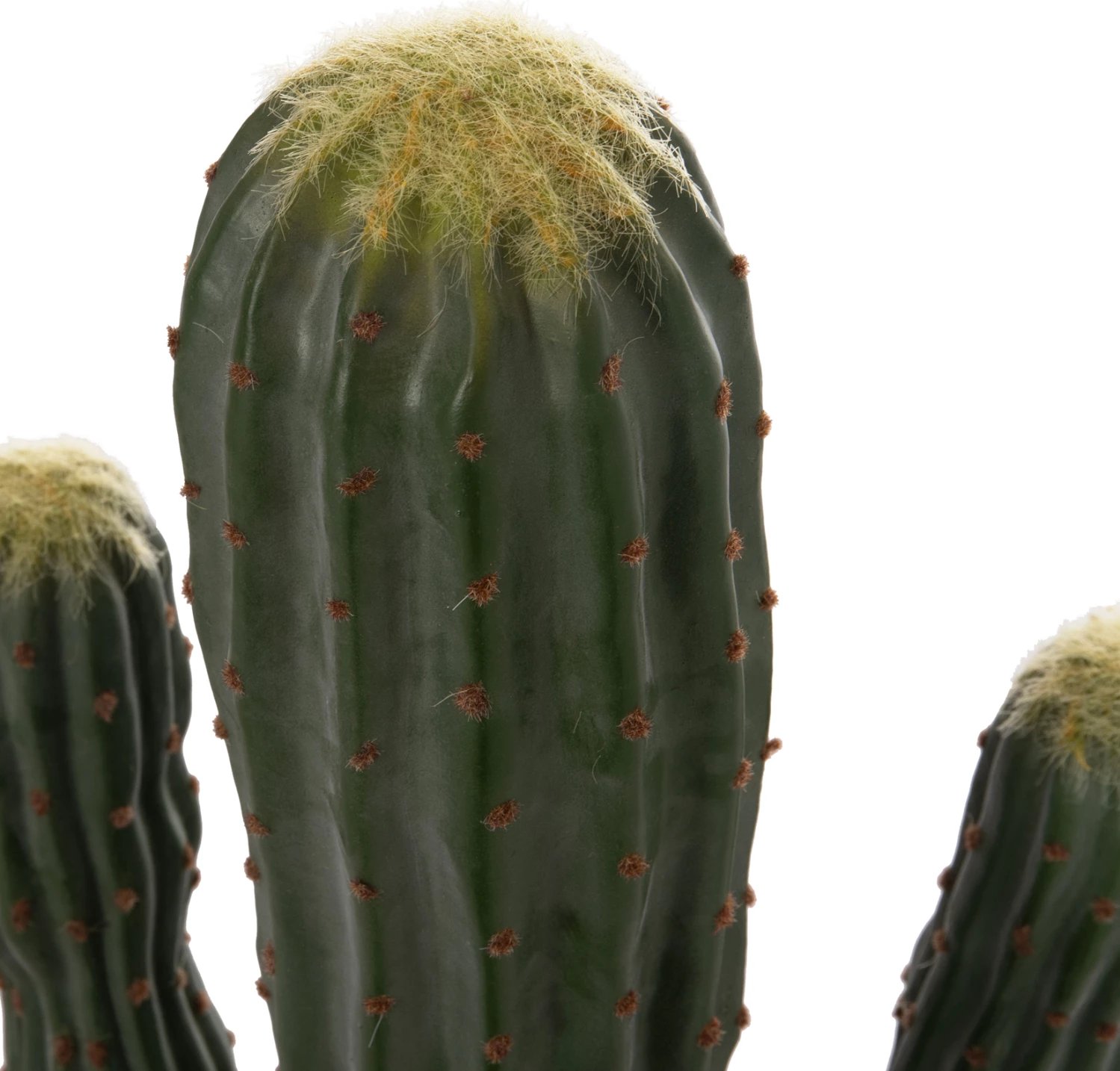 Bimë dekorative sintetike në vazo, lloj kaktusi, FH4746, 17.5x42x113cm