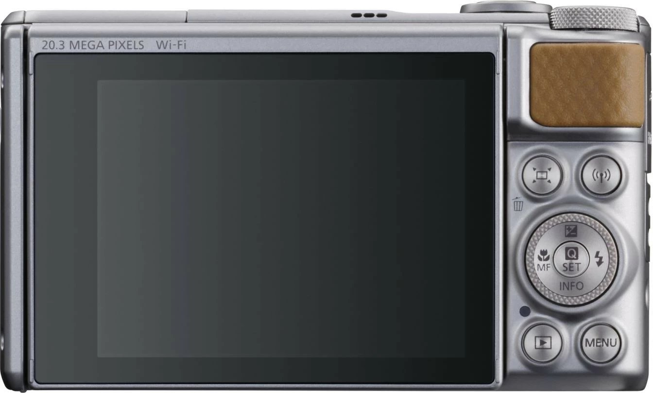 Aparat fotografik Canon PowerShot SX740 HS, 20.3MP, 40x zoom, 4K, argjendtë