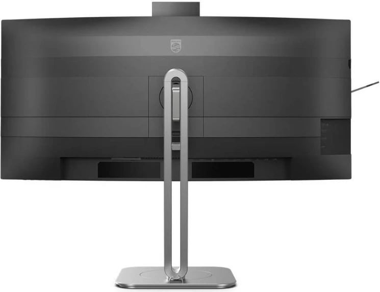 Monitor Philips 34B2U6603CH, 34 inç, VA, 3440x1440, Thunderbolt 4, i zi/argjendtë