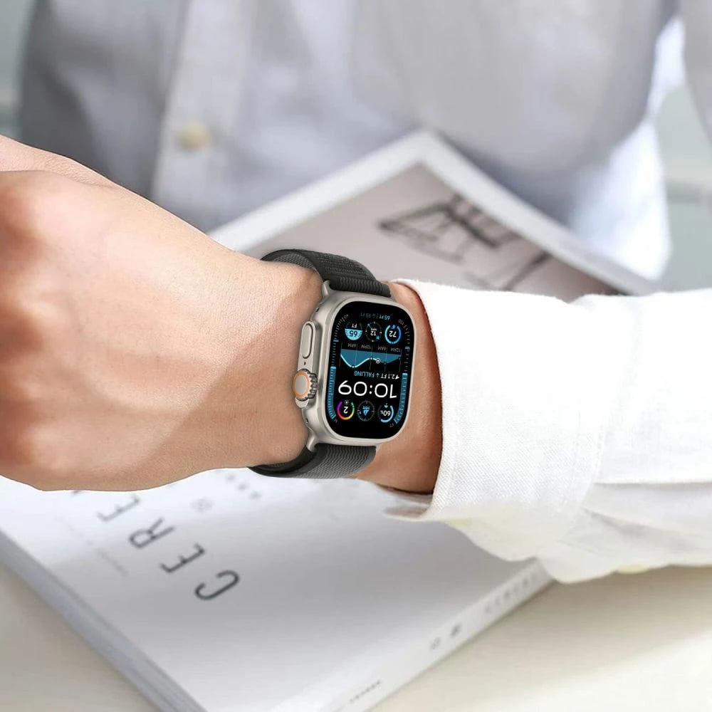 Rrip najloni për Apple Watch Tech-Protect, për seri 6/7/8/9/10/SE/Ultra 1/2, 44/45/46/49mm, Gri