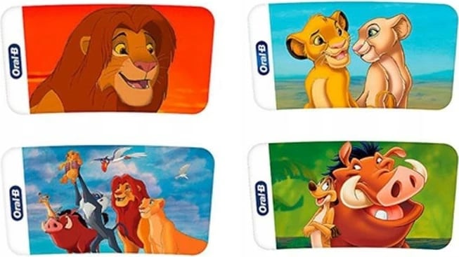 Furçë dhëmbësh elektrike Braun Oral-B VITALITY PRO D103 The Lion King, për fëmijë, e kuqe