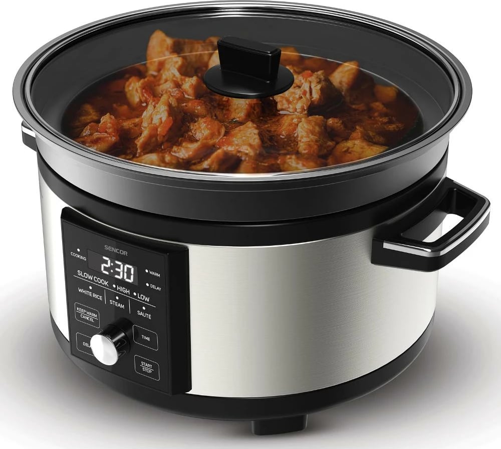 Tenxhere për gatim të ngadaltë Sencor SPR 5520SS, 5.5l