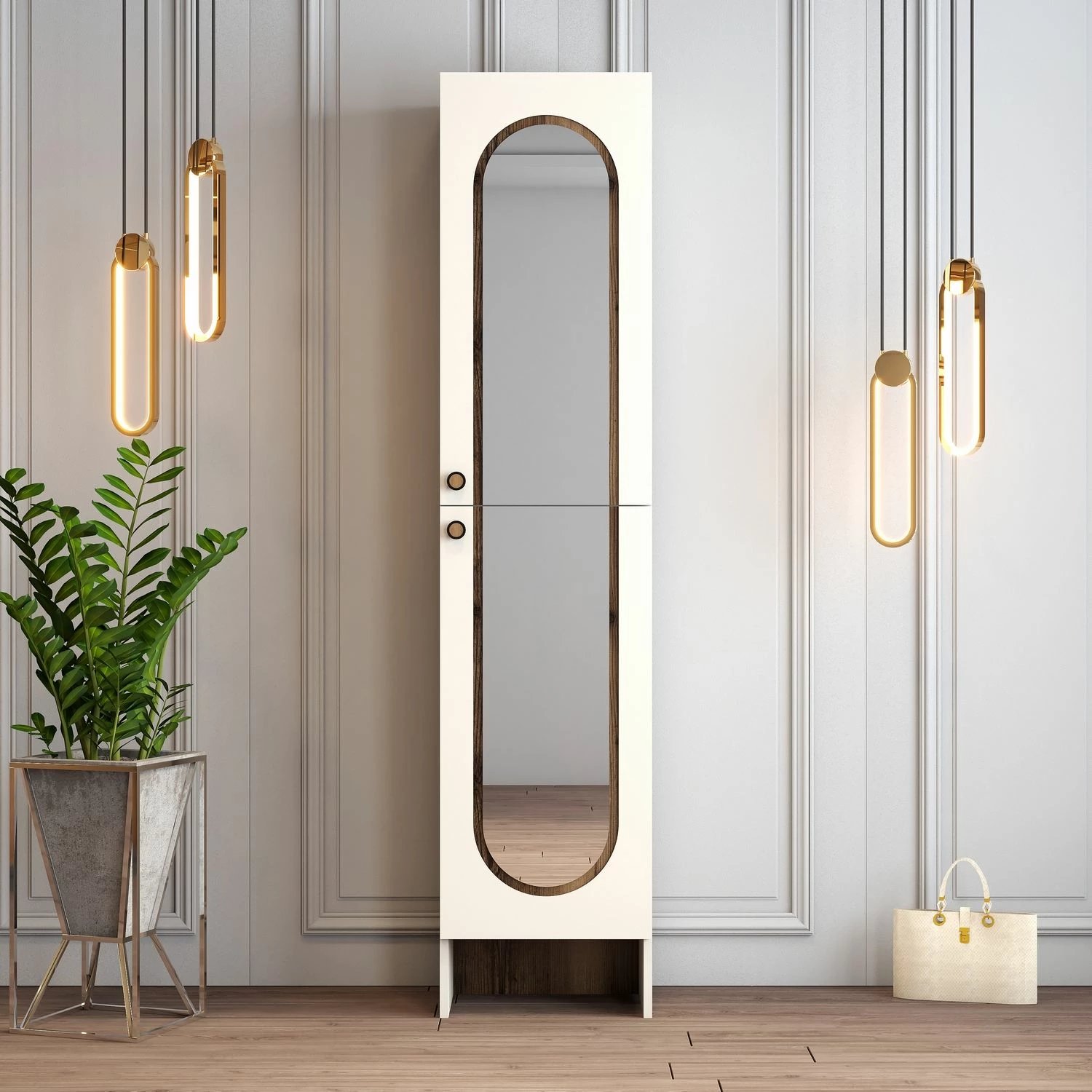 Stendë për korridor Skye Decor, Palermo M, krem, arre