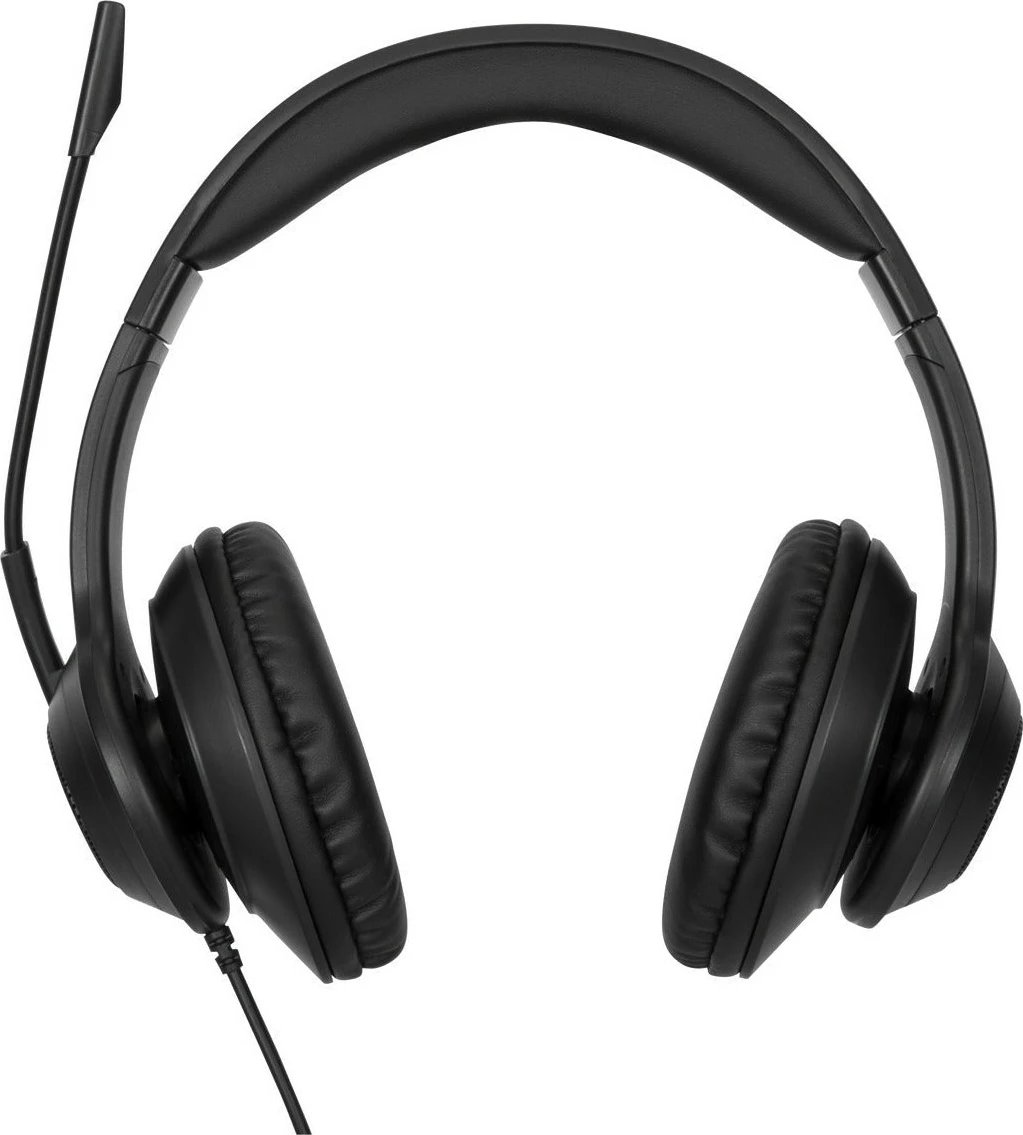 Kufje me tela Targus Wired Stereo Headset, USB, mikrofon boom, e zezë Kufje me tela Targus Wired Stereo Headset, USB, mikrofon boom, e zezë