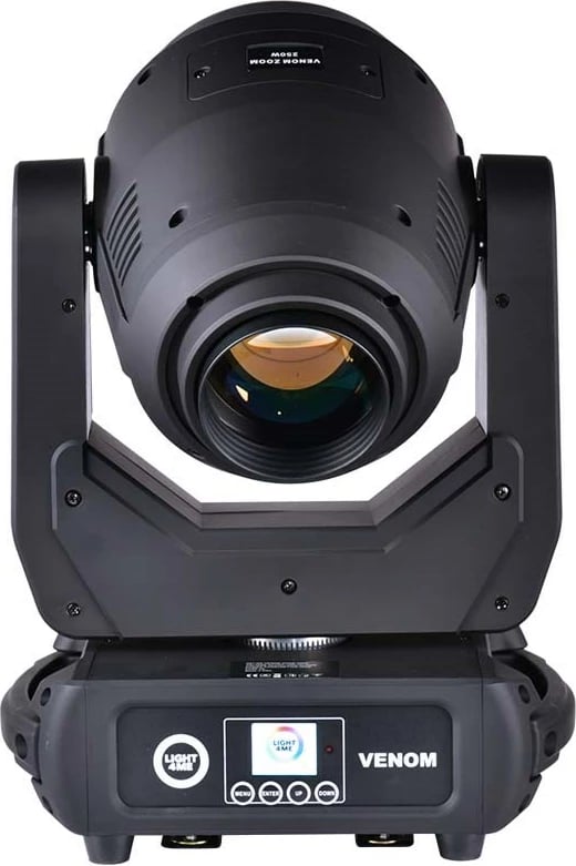 Kokë lëvizëse LED Light4Me VENOM ZOOM 250W V2, e zezë
