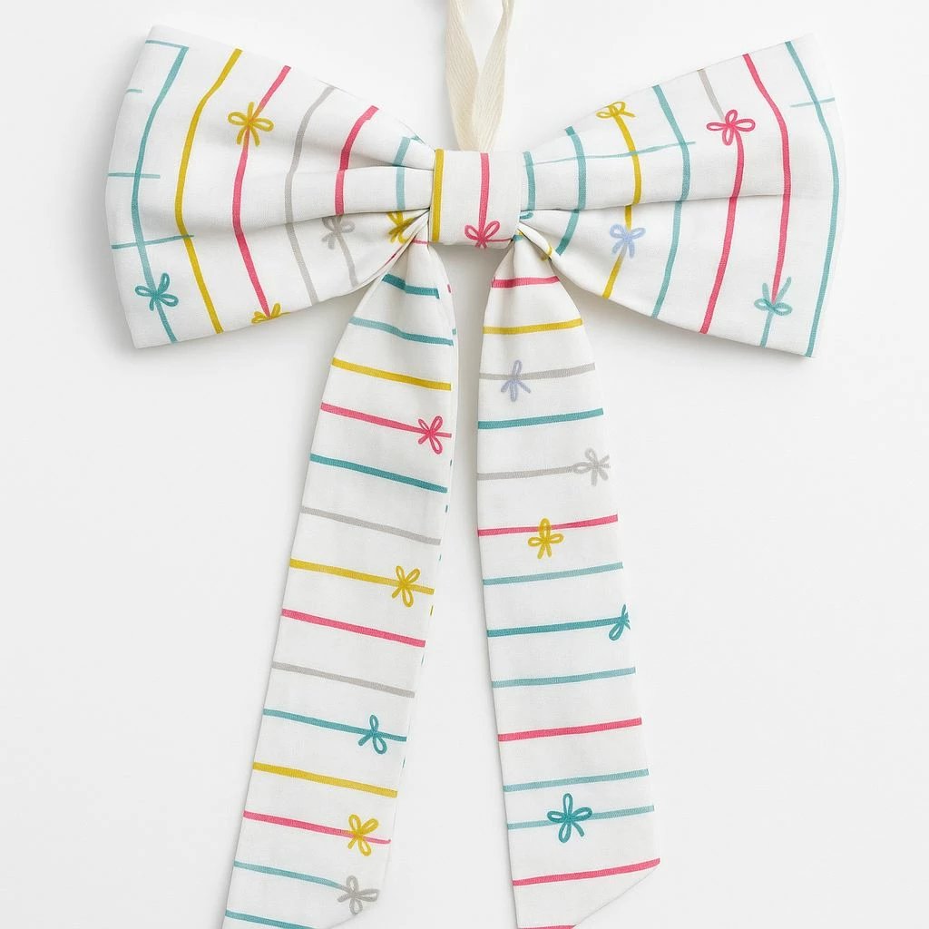 Dekor për derë, shumëngjyrësh, Door Bow-8, Evila Originals, 35x45x4 cm