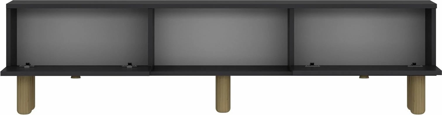 Komodë TV Skye Decor, ngjyrë antracit, Polen Bohem