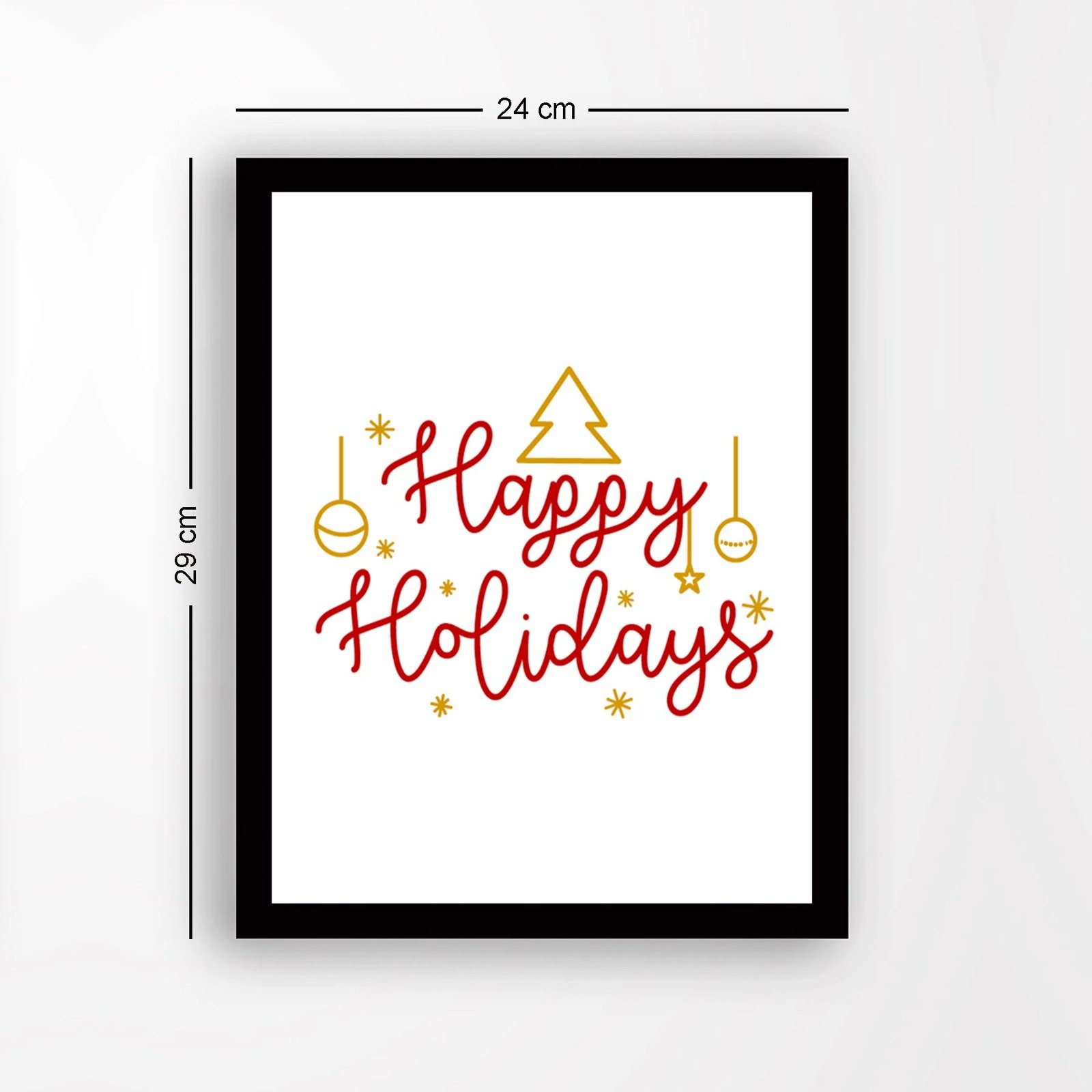 Pikturë dekorative me kornizë MDF, shumëngjyrëshe, Wallity, SC483