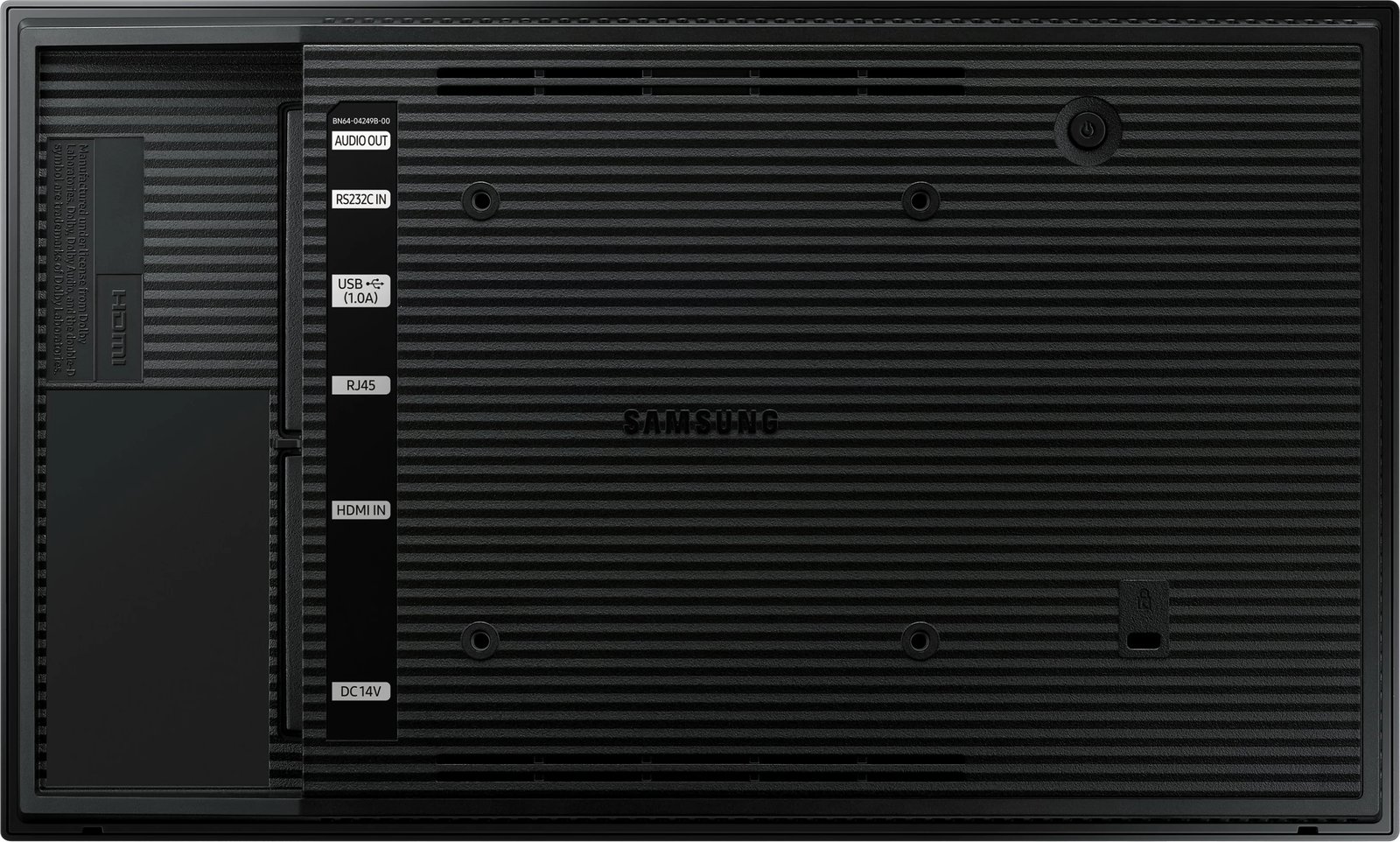 Ekran profesional Samsung Smart Signage QB13R-M 13 inç Edge LED