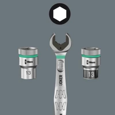 Set çelësa WERA Joker 11 copë, çelik inox, mat