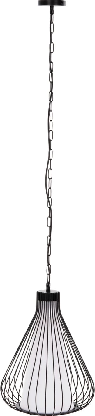 Llambë varëse tavani, kapak metali i zi, FH4074, Φ33x141H cm Llambë varëse tavani, kapak metali i zi, FH4074, Φ33x141H cm