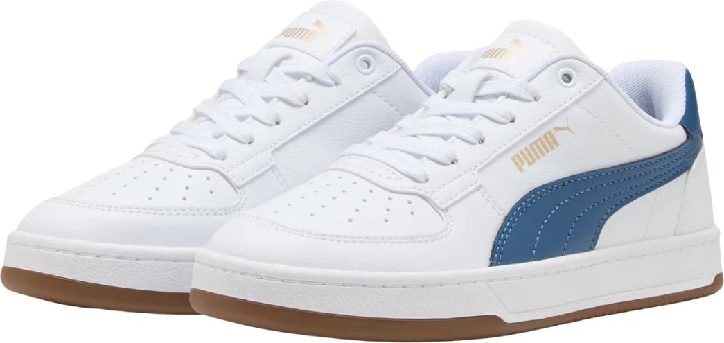 Këpucë për fëmijë Puma, të bardha-kaltër Këpucë për fëmijë Puma, të bardha-kaltër