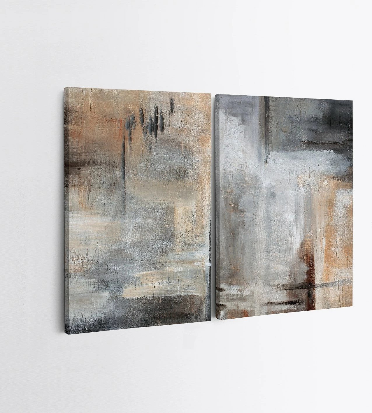 Pikturë dekorative në kanavacë (2 copë), Wallity, 2KNV4268, 50x70cm