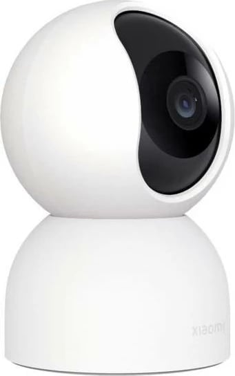 Kamerë smart, Xiaomi, C400, 2.5K 1440p, 360° pan/tilt, AI detektim njeriu, Wi‑Fi 2.4/5GHz, microSD deri 256GB, e bardhë