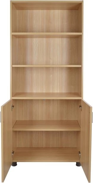 Raft profesional për zyre, ngjyrë lisi, FH2055.11, 80x40x190 cm