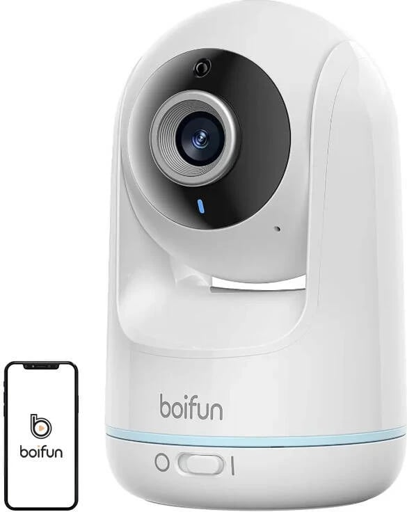 Nanny elektronike Boifun VB805 me kamerë 720P, ekran 5", audio dy-drejtimëshe, e bardhë