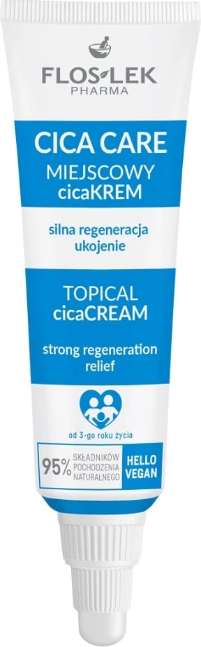 Krem lokal për fytyrë dhe trup Floslek Cica Care 20ml