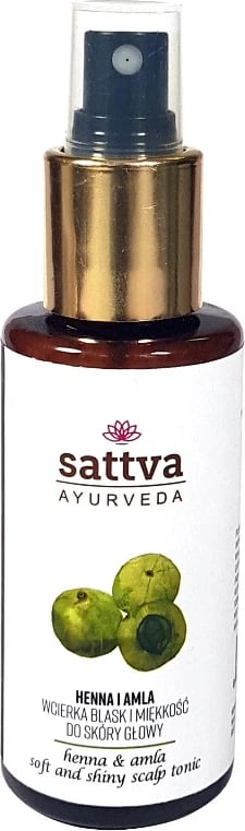 Tonik për skalp Sattva Henna & Amla për femra 100ml