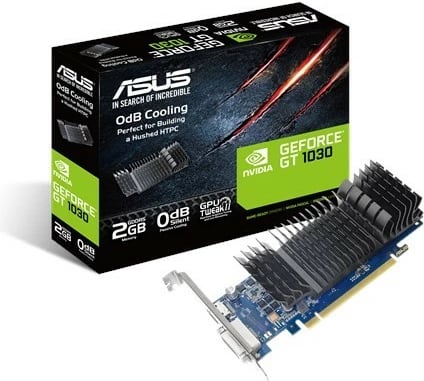 Kartelë grafike Asus GeForce GT 1030, 2GB GDDR5, 64-bit, HDMI/DVI