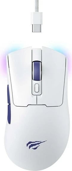 Maus Havit MS966WB, wireless, për lojëra, i bardhë