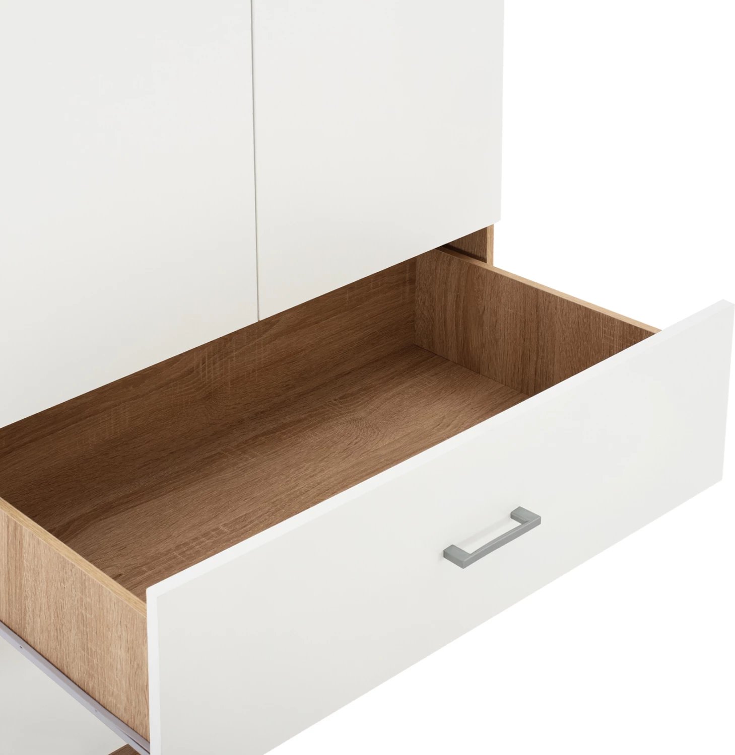 Dollap gardërobe FH338.06, 80x42,5x180,5 cm, i bardhë